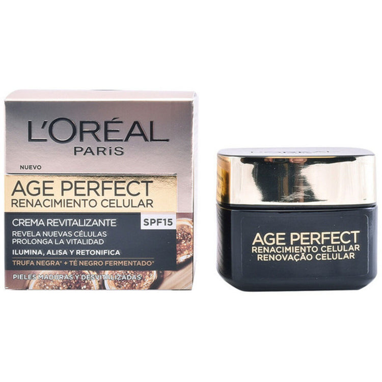 Nourishing Day Cream L'Oreal Make Up Age Perfect SPF 15 (50 ml) (50
