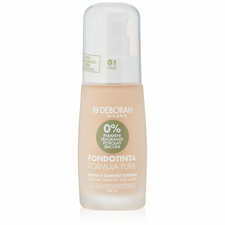Fluid Foundation Make-up Deborah Fondotinta Nº 1