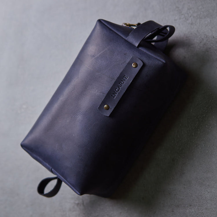 Limit Leather Makeup Bag