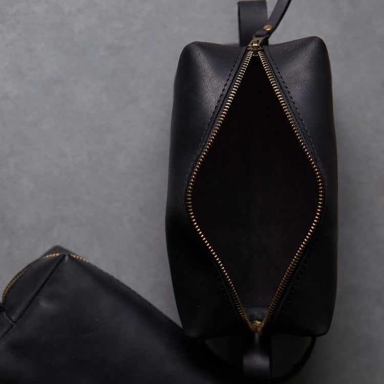 Limit Leather Makeup Bag