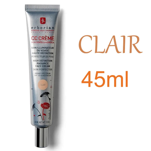 Erborian CC Cream High Definition Radiance Face Cream SPF 25 Sunscreen
