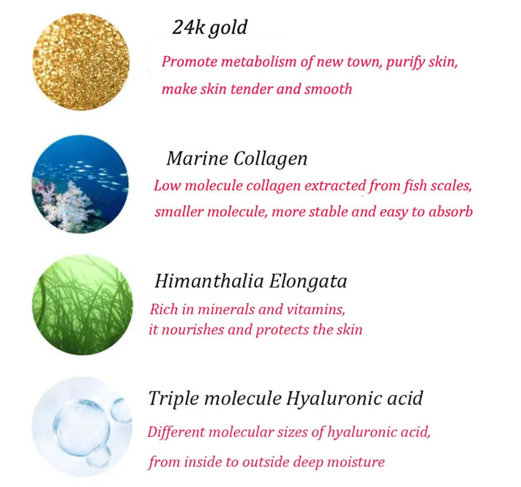 MISSHA 24K Collagen Moisture Gel Cream 50ml Anti Aging Facial Firming