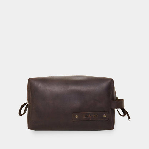 Limit Leather Makeup Bag