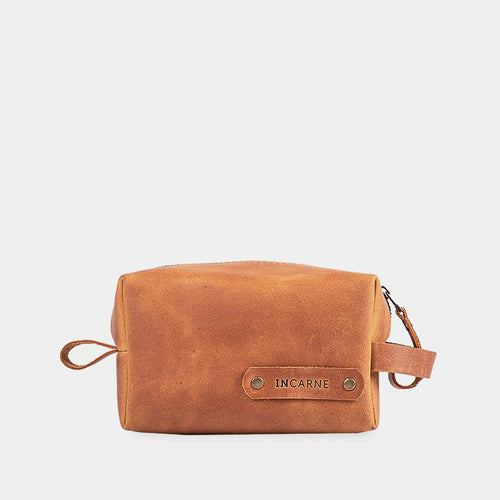 Limit Leather Makeup Bag