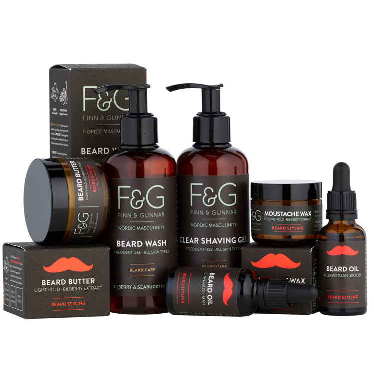 FINN & GUNNAR NORDIC MASCULINITY MUSTACHE WAX 30 ML