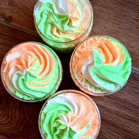 Coco Mango Shower Fluff/Whipped Soap 6 Unit Case